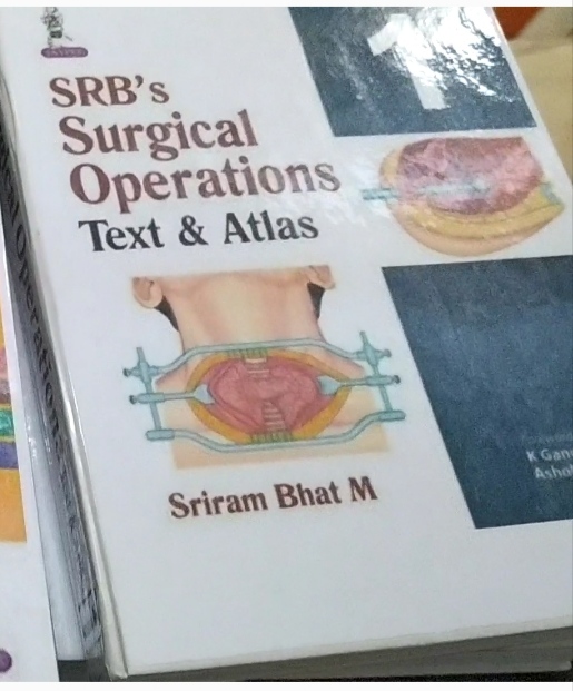 SRB's surgical operations text and atlas