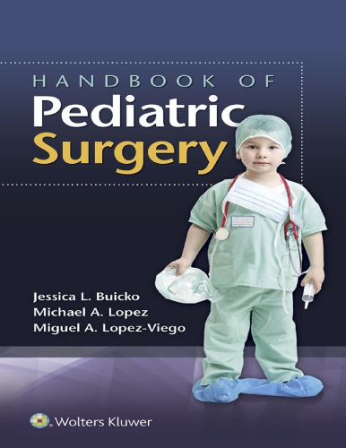 Handbook of pediatric surgery